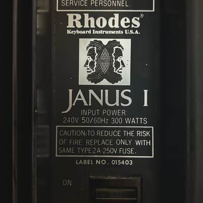 Rhodes JANUS I Speaker image 9