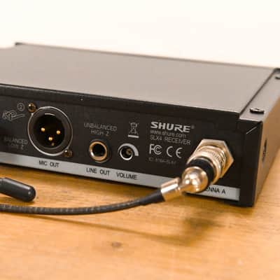 Shure SLX4 Wireless Receiver - H5 Band: 518-542 MHz (NO POWER SUPPLY) CG010X9 image 6