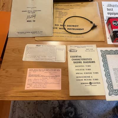 Hickok  Model 799  Vintage Tube Tester - RARE image 7