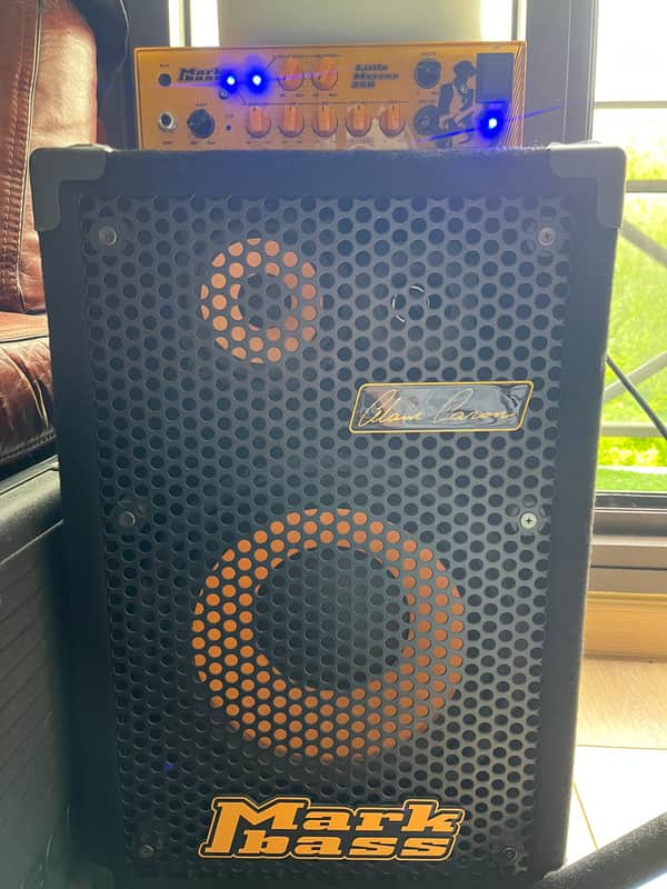 Markbass Traveler 123 Alain Caron Signature 800-Watt 1x12" Bass Speaker Cabinet 2010s - Black image 1
