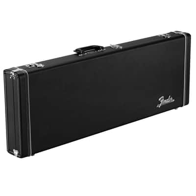 Fender Classic Wood Stratocater Telecaster Guitar Hard Case | Black image 2