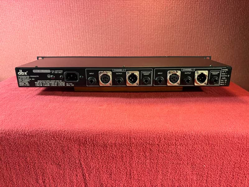 dbx 166A 2-Channel Compressor/Limiter | Reverb