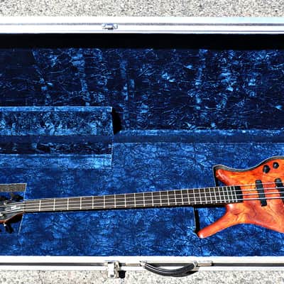 Warwick Thumb ​NT4  - 4 String Neck Thru Bass Guitar with ​Custom Ordered Calzone ATA ​Deluxe Bass Flight Case - PV Music Guitar Shop Setup and Tested - Plays / Sounds / Looks Great image 25