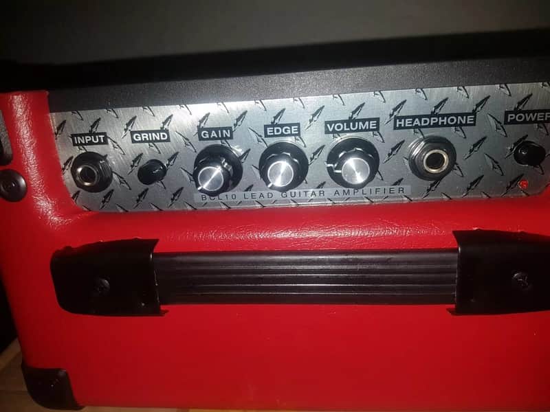 BC RICH METAL AMP COMBO - RED HOT image 1