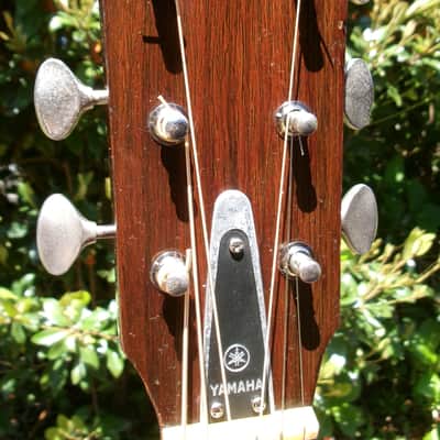 1972 Yamaha FG180 Red Label Nippon Gakki+Gig Bag image 6
