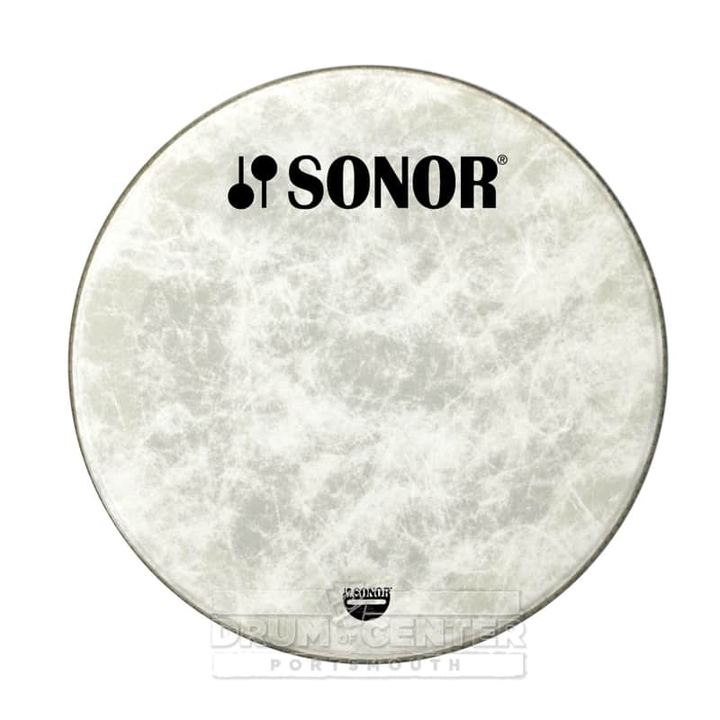 Sonor Bass Drum Logo Head 24" Fiberskyn image 1