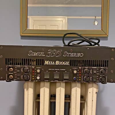 Mesa Boogie 395 Stereo Simul-Class 2-Channel 95-Watt Power Amplifier 1991 - 1992 - Black image 4