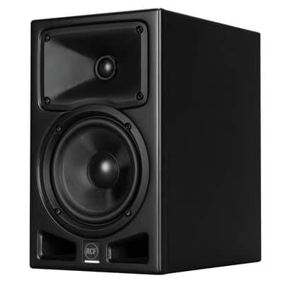 RCF Ayra Six 6" Active 2-Way Studio Monitor Reference Speakers Pair, Desk Stands image 2