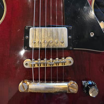 Gibson Les Paul Custom 1975 - Wine Red image 8