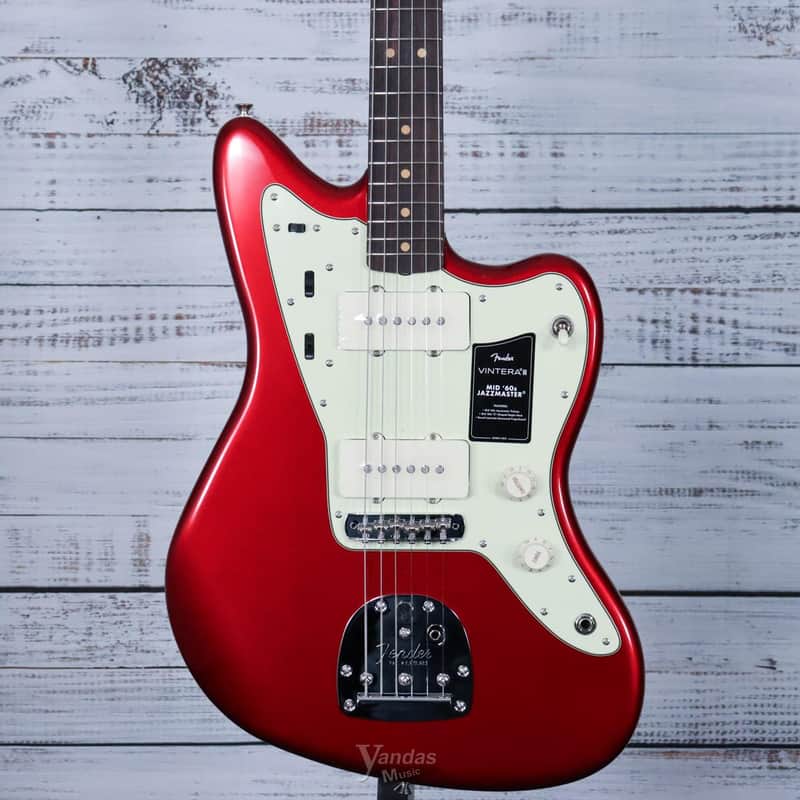 Fender Vintera III Mid '60s Jazzmaster | Candy Apple Red image 1