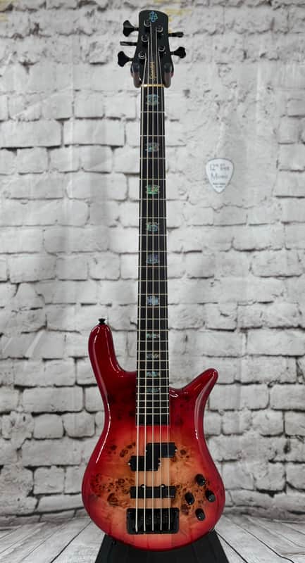 Spector Euro 5 CST 2026 - Natural Red Burst Gloss