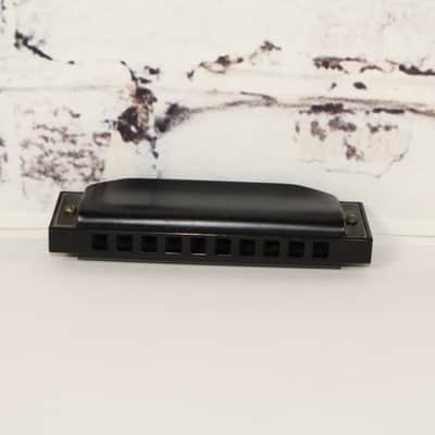 Vintage Hohner Pro Harp Harmonica w/ Original Case Key B New Old Stock image 3