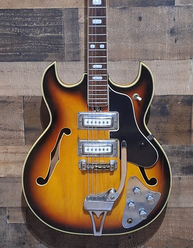 1968 TeleStar MIJ Barney Kessel Professional W/ Tremolo *Teisco Kawai Fujigen* - Good