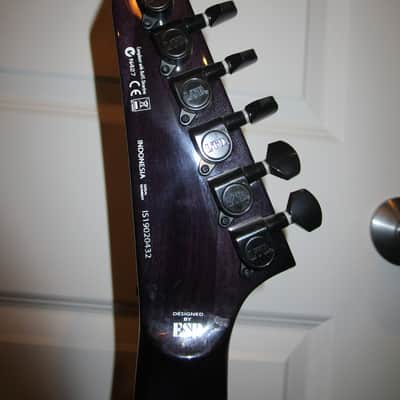 ESP LTD MH-350 2020 - 2021 - See Thru Purple Sunburst image 7