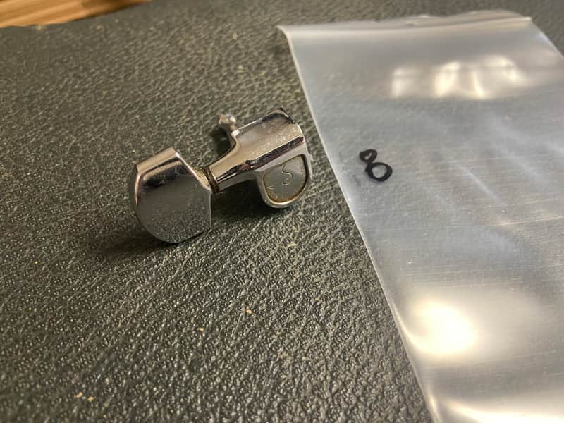 Schaller Tuning Key Machine 1980’s. Single. Treble Side. image 1