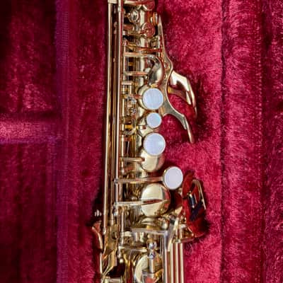 Yamaha YSS-475 Soprano Saxophone 2000s - Brass image 4