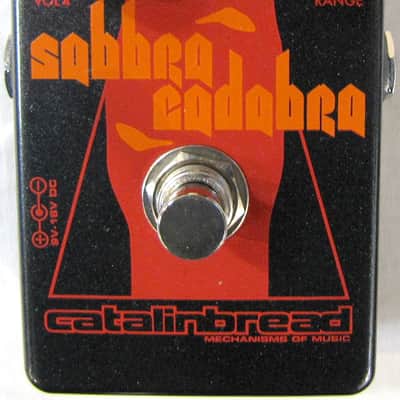 Used Catalinbread Sabbra Cadabra Treble Boost Guitar Effects Pedal! image 1