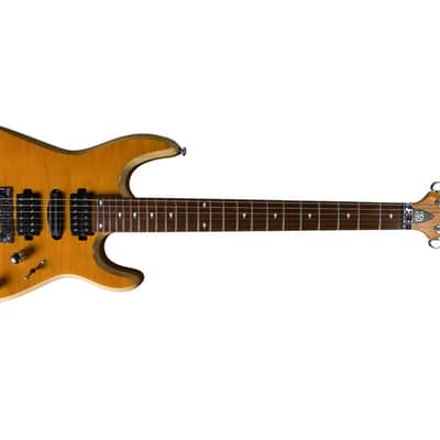 BootLegger Guitar Royal 2024 - Honey - Floyd Rose Double Locking - Coil Split image 3