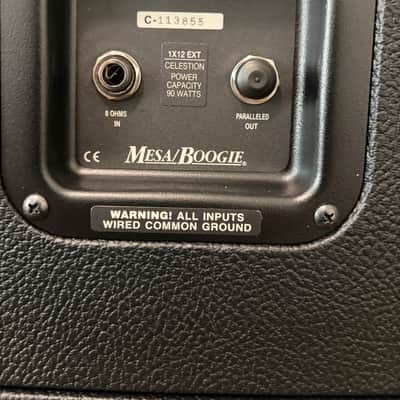 Mesa/Boogie 23" Open‑Back 1x12 Cabinet – 2026 – Mint – Slip Cover (Local Pickup Only) image 5