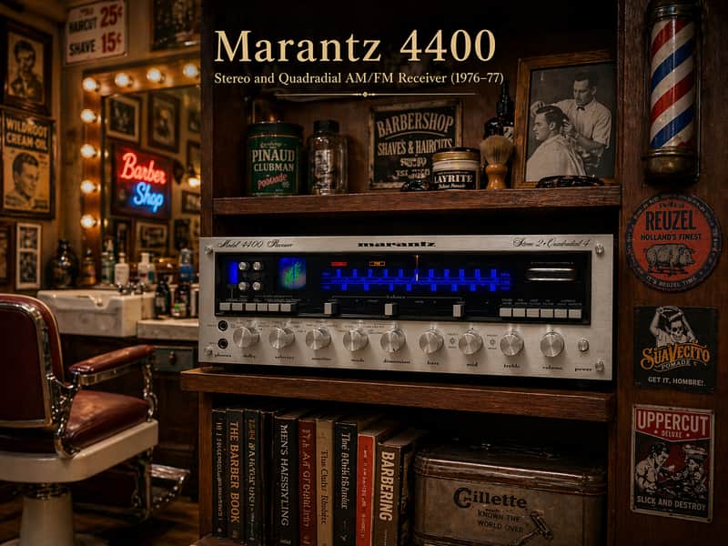 MARANTZ 4400 RaRe Vintage Stereo Quadradial Scope Receiver image 1