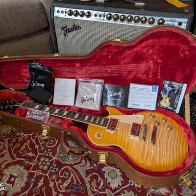 Gibson Les Paul Standard '60s 2021 – Original Hardshell Case and All Case Candy – Used Excellent image 9