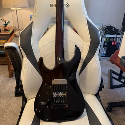 ESP LTD KS-7 Ken Susi Signature Dark Brown Sunburst w/ D Activators image 8