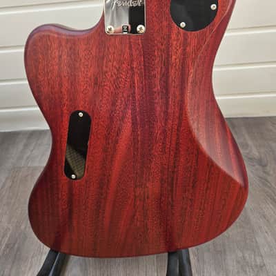 Fender Modern Player Jaguar 2012 - 2013 - Red Transparent image 6