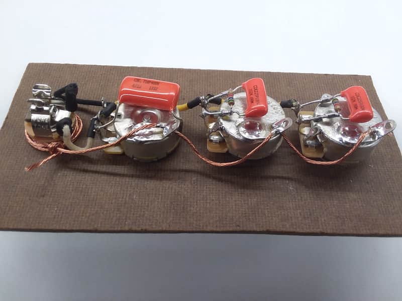 Jazz/PJ Bass Guitar Wiring Harness - Free USA Shipping image 1