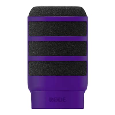 Rode WS14 Deluxe Pop Filter for PodMic (Purple) image 2