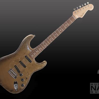 2017 Fender NAMM Display Prestige Masterbuilt  Frosted Gold Duco NOS  Stratocaster  Scott Buehl NEW! image 8