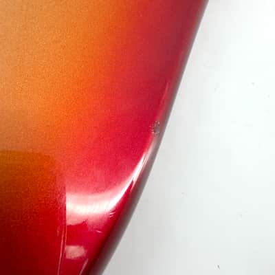2010 Fender American Deluxe Stratocaster – Sunset Metallic image 14