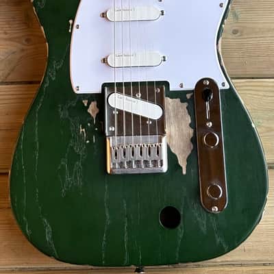Fender THE TPP FRANCIS ROSSI "STATUS QUO" TELECASTER TRIBUTE. 2019 - Green image 1