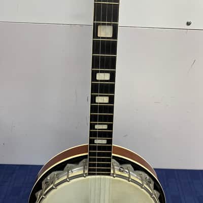 Vintage Iida 5-String Banjo with Resonator Made in Japan image 5