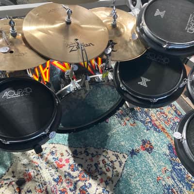 Rick Allen's 1992 Def Leppard Adrenalize Tour DW and Hart Drum Set (#4). Autographed! image 9
