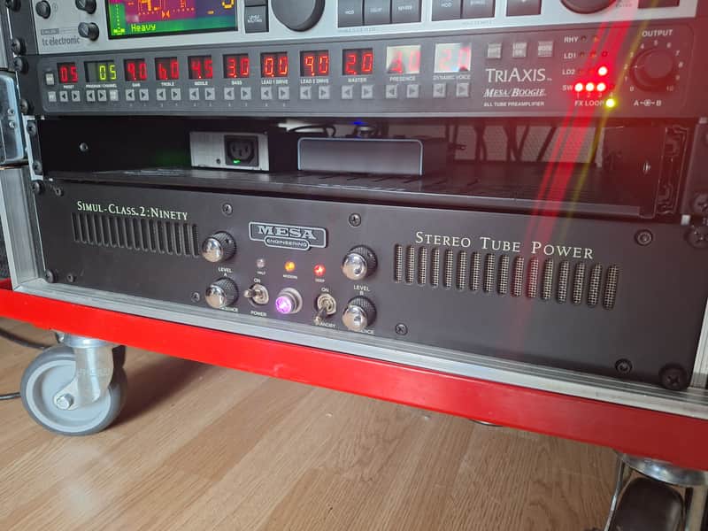 Mesa Boogie Stereo Simul-Class 2:Ninety 2-Channel 90-Watt Power Amplifier 1992 - 2013 - Black image 1