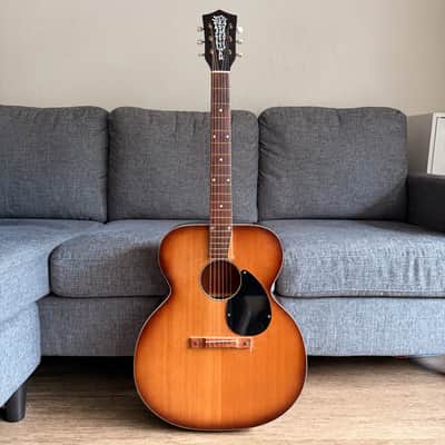 Vintage 1950's Old Craftsman (Kay K22) Sunburst Jumbo Acoustic Guitar image 3
