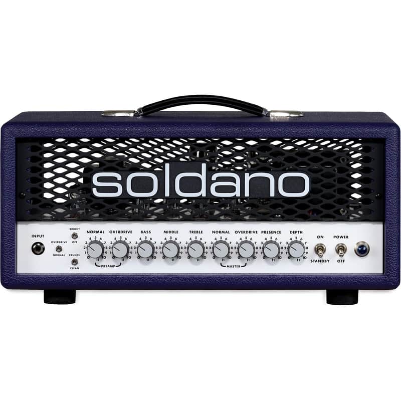 Soldano SLO-30 Guitar Amplifier Head (30 Watts), Purple image 1