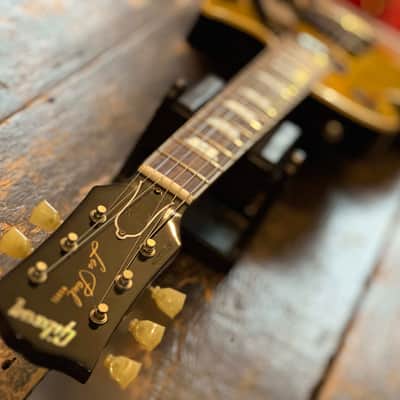 Gibson Les Paul Custom Shop 1956 Historic RI Rare Black/Gold VOS 2016 Gold Top R6 image 14