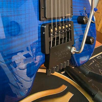 Steinberger GM4S Early 2000's - Blue flame top image 6