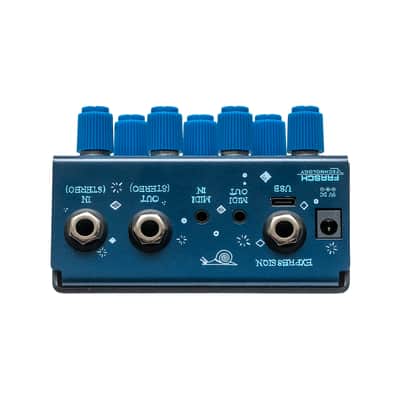 Old Blood Noise Dark Star V3 Stereo Reverb Pedal (Blue) image 2