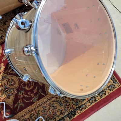 DW Collector's Series VLT 4 Piece Drum Shell Pack W/ Bags 13/16/18/24 - Creme Oyster (C013-8) image 19