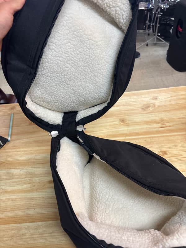 Protection Racket 10x8" Standard Tom Soft Drum Case with 2010s - Black image 1