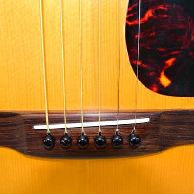 Vintage 1966 Martin D-18 Acoustic Guitar, Natural w/ Case image 6