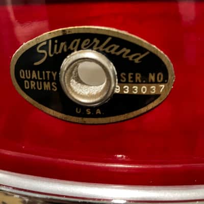 Slingerland Maple 4x14" 16-Lug Piccolo Snare Drum image 7