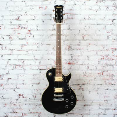 Antares - MIK Single Cut LP Style Electric Guitar - Black - x0001 - USED image 13