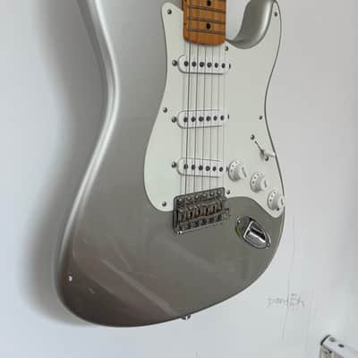 Fender American Original '50s Stratocaster with Maple Fretboard 2020 - 2022 - Inca Silver image 2