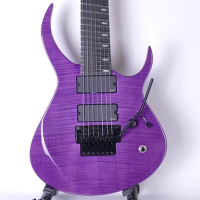 Ormsby RC-One Rusty Cooley, 7 string Purple Flame image 4