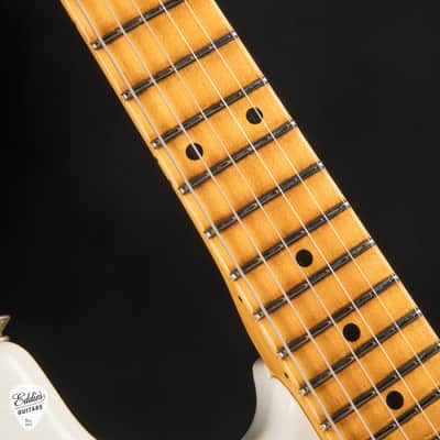 Fender Custom Shop Limited Edition 1956 Stratocaster Journeyman Relic - Desert Tan/Custom Shop NAMM Event Instrument #188 #CZ589378 image 9