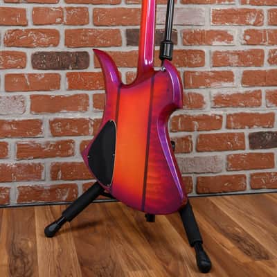 B.C.Rich Mockingbird Custom Tremolo Ultraviolet Sunburst 1985 w/Hardshell Case image 8