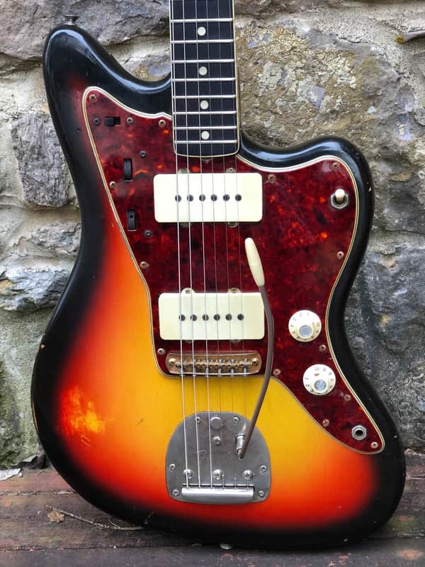 Fender Jazzmaster 1966 Sunburst Gold Hardware